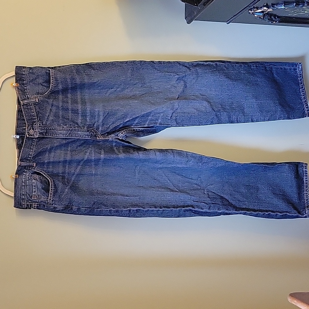 Levis 550 Mens Distressed Blue Denim vintage Jeans Never Worn Waist 44